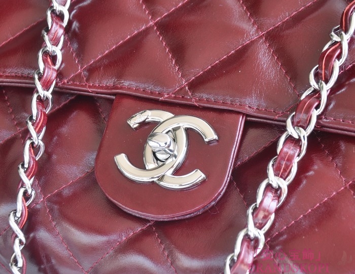 シャネル CHANEL トートバッグ&ショルダーバッグ  ワインレッド A5661-1