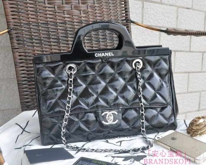 シャネル CHANEL  トートバッグ&ショルダーバッグ   ブラック A5661