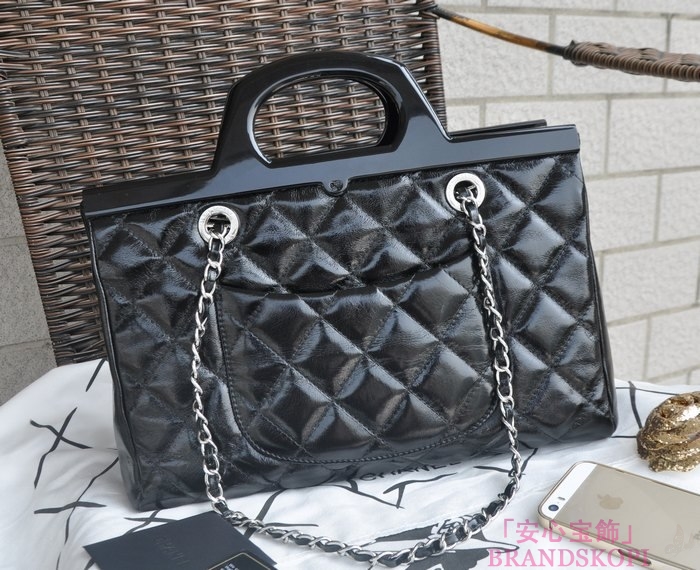 シャネル CHANEL  トートバッグ&ショルダーバッグ   ブラック A5661