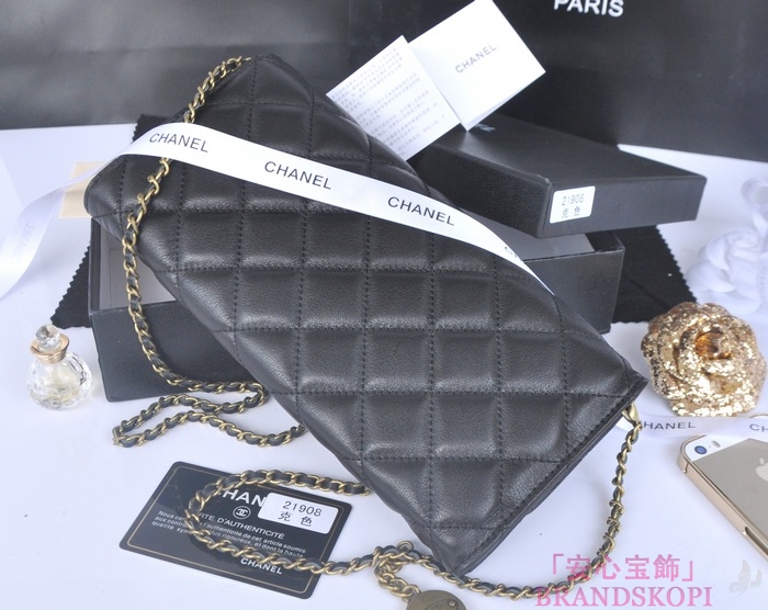 シャネル CHANEL マトラッセライン A50041-6 バッグ ショルダーバッグ レディース ブラック ラムスキン クラッチ