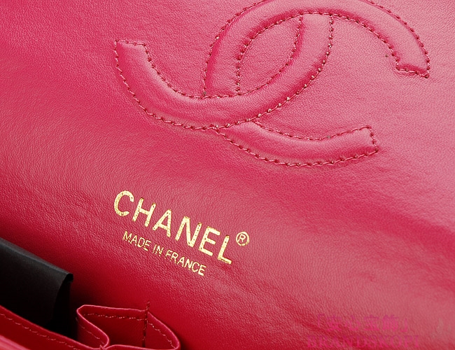 CHANEL/シャネル 金具付きチェーンショルダーバッグ ピンク×シルバー金具 /ゴールド金具 CH042107
