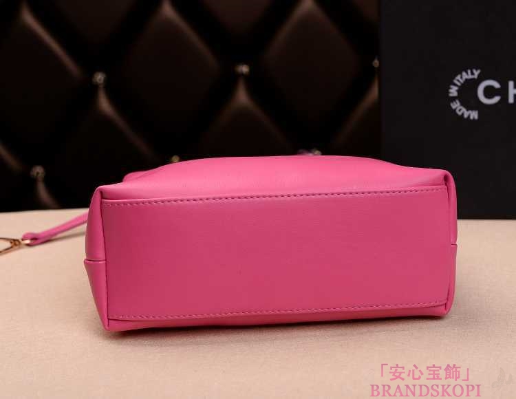2014春夏新作新品 シャネル トートバッグ/ピンク/レザー(金具:ゴールド) A69960 Pink