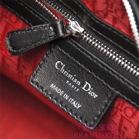 クリスチャンディオール/Christian Dior/ ロゴチャーム付きハンドバッグ(２ＷＡＹ仕様)/レディディオール /ブラックcal4451 no