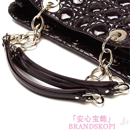 クリスチャンディオール/Christian Dior/ トートバッグ/DIOR SOFT ディオールソフト /ダークアメジストm0956 ovrk m488