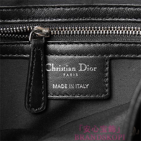 クリスチャンディオール/Christian Dior/ レザーハンドバッグ/NEW LOCK /ブラックm9813pssq 900