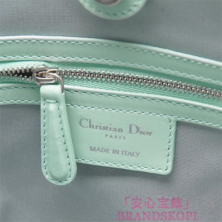 クリスチャンディオール/Christian Dior/ トートバッグ/PANAREA パナレア /ミントグリーンm1009 ppcd m625