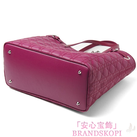 クリスチャンディオール/Christian Dior/ ラージトートバッグ/PANAREA パナレア /Fuchsia m1017ppcd 361
