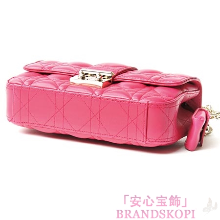 クリスチャンディオール/Christian Dior/ ショルダーバッグ/MISSDIOR /Fuchsia m9410ogai m431