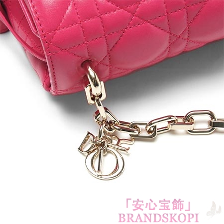 クリスチャンディオール/Christian Dior/ ハンドバッグ/MISS DIOR ミスディオール /フューシャピンク m0210ogai m431