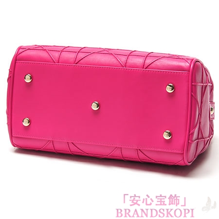 クリスチャンディオール/Christian Dior/ ハンドバッグ/GRANVILLE グランヴィル /フューシャピンクm1309ogca 431u
