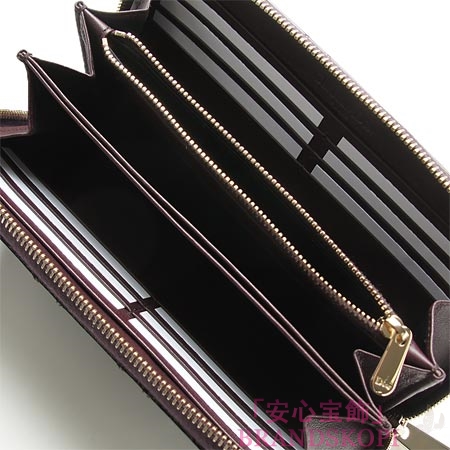 クリスチャンディオール/Christian Dior/ ラウンドファスナー 長財布[小銭入れ付き]/レディディオール LADY DIOR /ダークアメジストvrb43047p m488