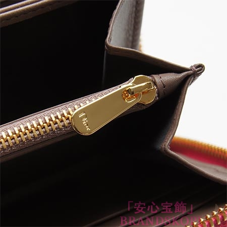 [クリスチャン ディオール]/ ラウンドファスナー 長財布[小銭入れ付き]/ULTIMATE /ROSE s0047gepc 421