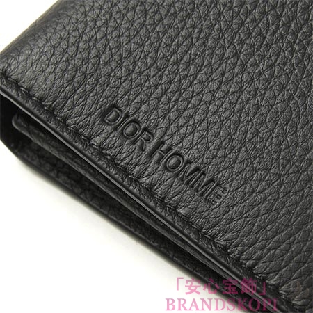 ディオールオム/Dior HOMME/ 長財布[小銭入れ付き]/WALLET ZIPPED COIN PURSE /Black  2dsbc002 tab h900