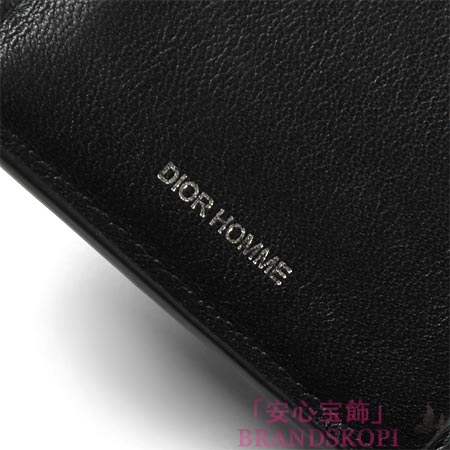 ディオールオム/Dior HOMME/ 長財布[小銭入れ付き] /BLACK  2dhbc002 agn 900