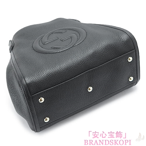 グッチ トートバッグ GUCCI 2WAYショルダーバッグ 『2016年春夏新作』SOHO/ソーホー タッセル レザー ブラック 336751 A7M0G 1000