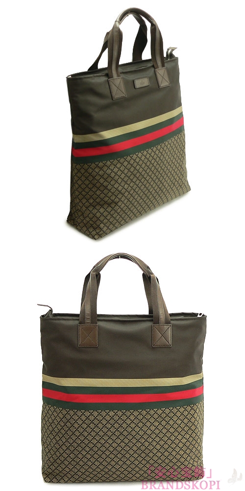 グッチ トートバッグ GUCCI ショルダーバッグ ディアマンテ ナイロン ダークブラウン 268112 F951N 8636