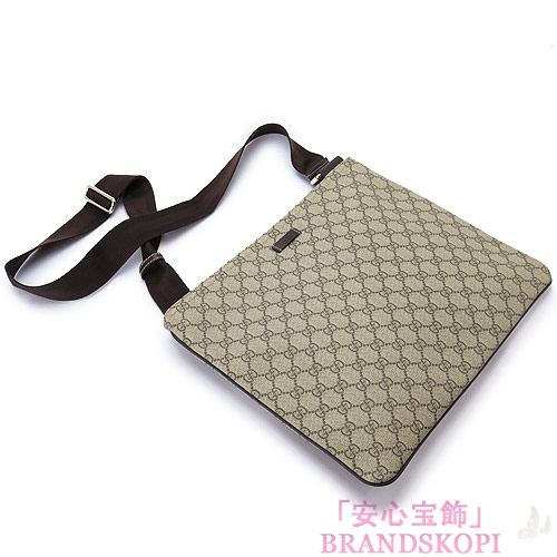 グッチ ショルダーバッグ GUCCI メッセンジャーバッグ JOY/ジョイ GGプラス/PVC ベージュ×ブラウン 201446 KGDIG 8588