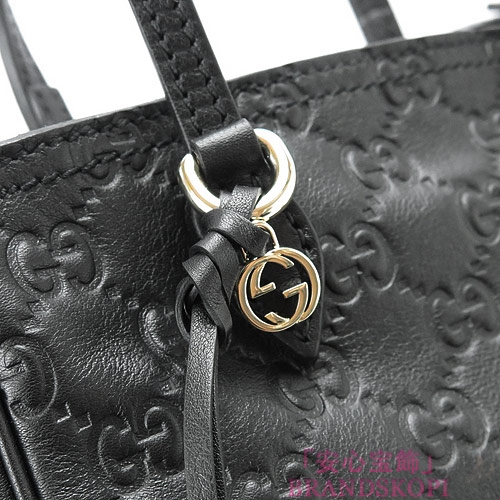 グッチ ハンドバッグ GUCCI 2WAYショルダーバッグ 『2016年春夏新作』 BREE/ブリー グッチシマ レザー ブラック 353121 AOOJG 1000