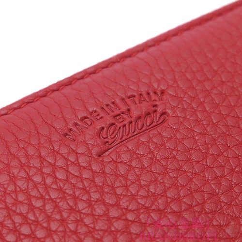 グッチ 長財布 GUCCI 財布 ラウンドファスナー TASSEL/タッセル バンブー レザー レッド 307984 A7M0N 6523
