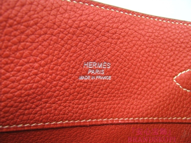 エルメス（HERMES）新品SOケリー ショルダーバッグトリヨンクレマンス/サンギンヌ（金具：シルバー） her790545  