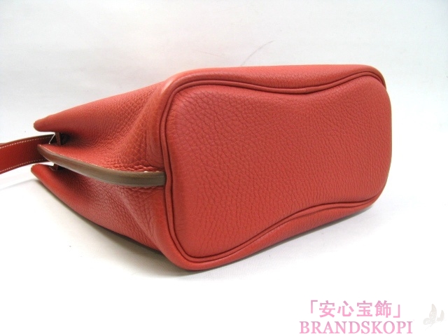 エルメス（HERMES）新品SOケリー ショルダーバッグトリヨンクレマンス/サンギンヌ（金具：シルバー） her790545  