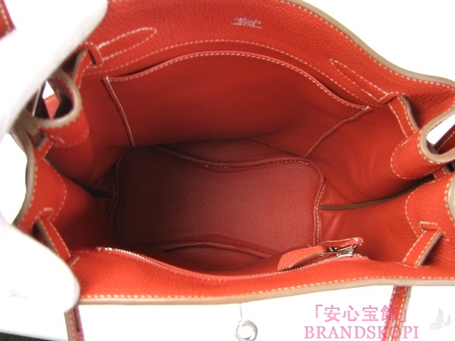 エルメス（HERMES）新品SOケリー ショルダーバッグトリヨンクレマンス/サンギンヌ（金具：シルバー） her790545  