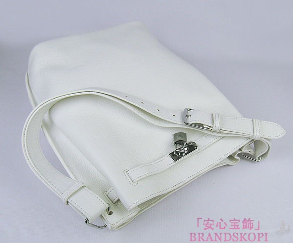 エルメス（HERMES）新品SOケリー ショルダーバッグトゴ/ホワイト  金具：シルバー her81500015  