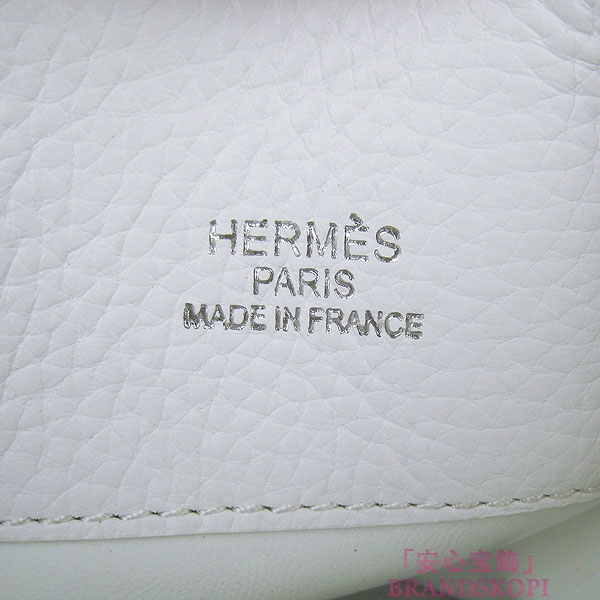 エルメス（HERMES）新品SOケリー ショルダーバッグトゴ/ホワイト  金具：シルバー her81500015  