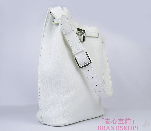 エルメス（HERMES）新品SOケリー ショルダーバッグトゴ/ホワイト  金具：シルバー her81500015  