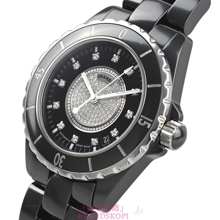 シャネルJ12時計メンズ 自動巻き 38MM H1757