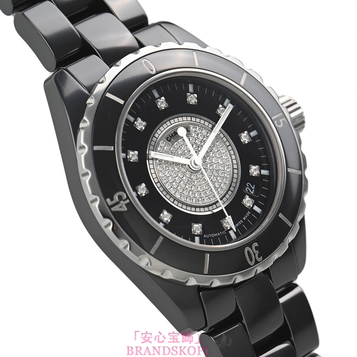 シャネルJ12時計メンズ 自動巻き 38MM H1757