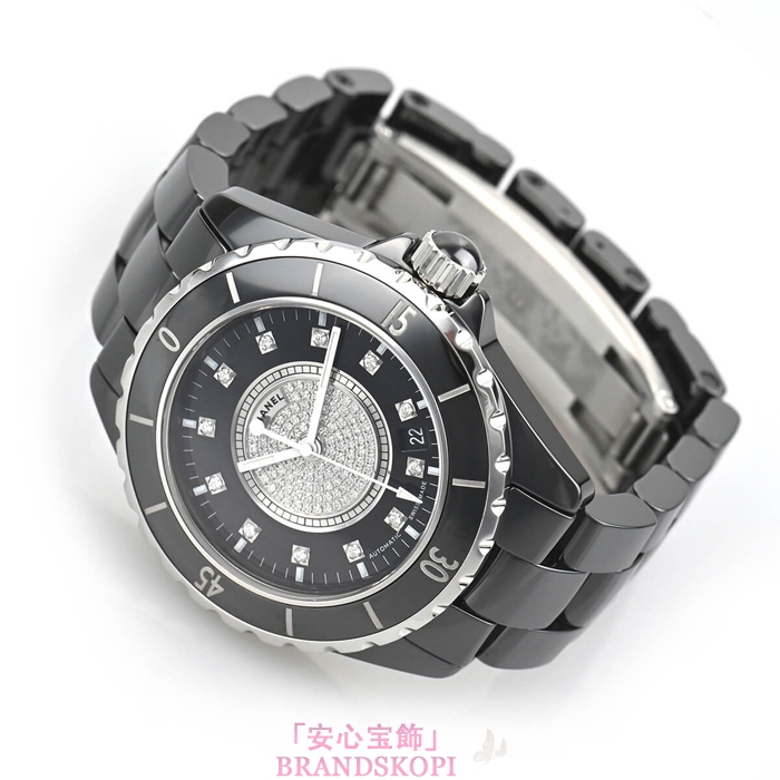 シャネルJ12時計メンズ 自動巻き 38MM H1757