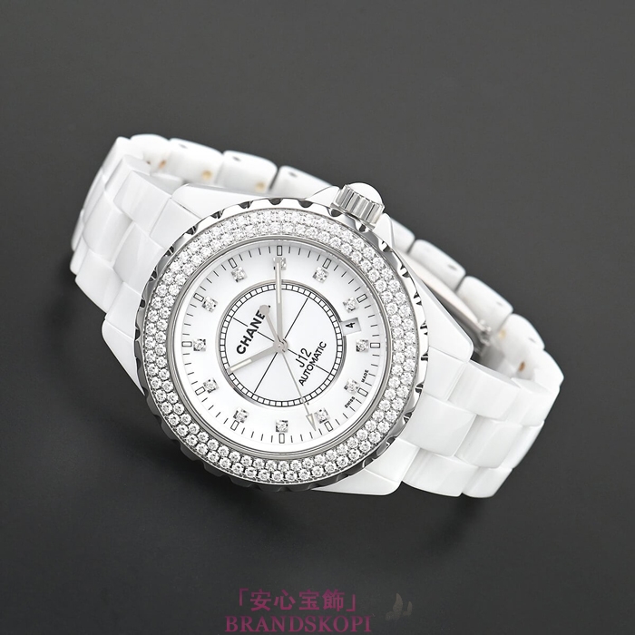 シャネルJ12時計メンズ 自動巻き 42MM H2013