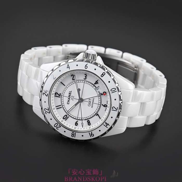 シャネルJ12時計メンズ 自動巻き GMT 42MM 世界限定2000本 H2126