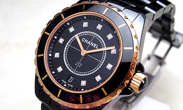 シャネルJ12時計メンズ クォーツ 38MM H2544