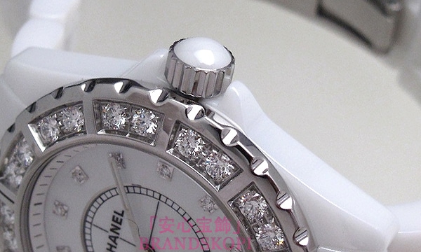 シャネルJ12時計メンズ クォーツ 38MM H2430