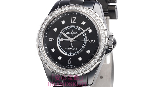 シャネルJ12時計メンズ 自動巻き 38MM H3109