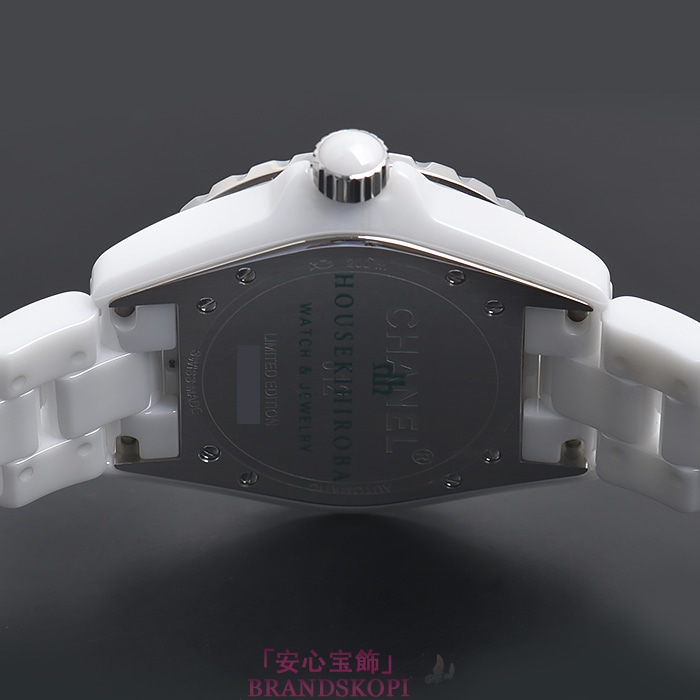 シャネルJ12時計メンズ 自動巻き ブルーライト 38MM 世界限定2000本 H3827