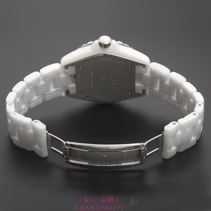 シャネルJ12時計メンズ 自動巻き ピンクライト 38MM 世界限定1200本 H4864