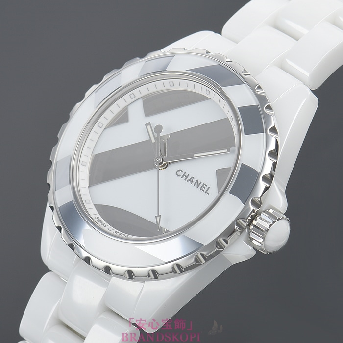 シャネルJ12時計メンズ 自動巻き アンタイトル 38MM 世界限定1200本 H5582