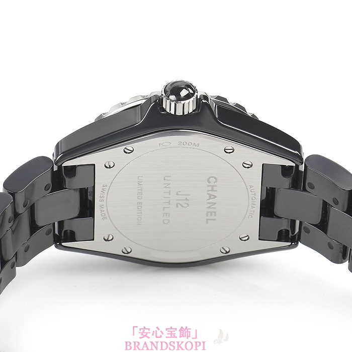 シャネルJ12時計メンズ 自動巻き アンタイトル 38MM 世界限定1200本 H5581