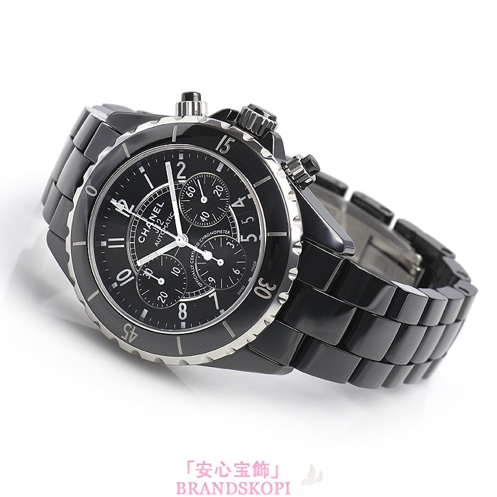 シャネルJ12時計メンズ 自動巻き クロノグラフ H0940