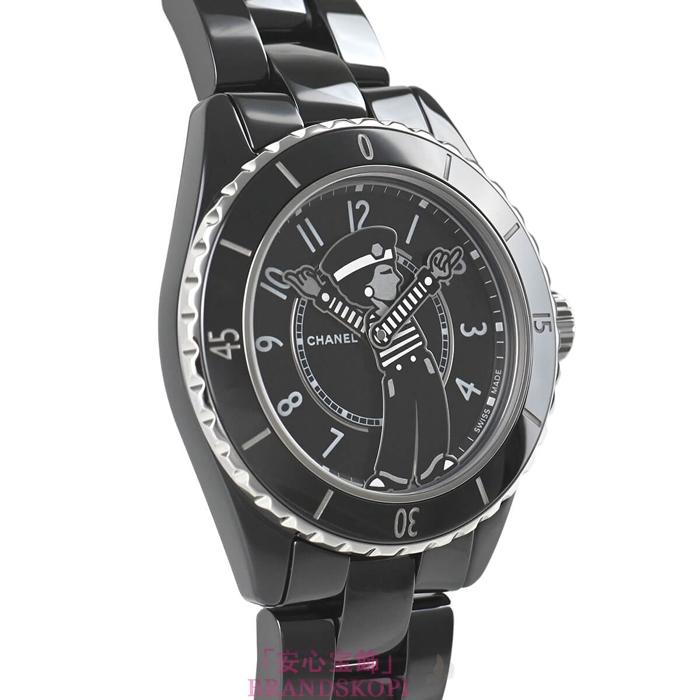 シャネルマドモアゼル J12 自動巻きラ パウザ 38MM H7609