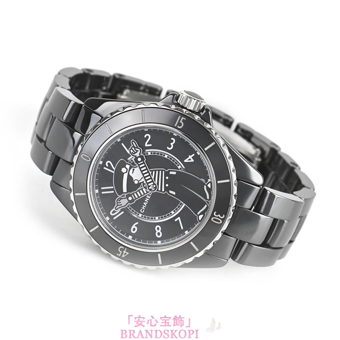 シャネルマドモアゼル J12 自動巻きラ パウザ 38MM H7609