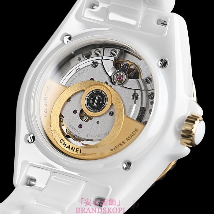 シャネルJ12時計メンズ 自動巻き キャリバー12.1 38MM H9540