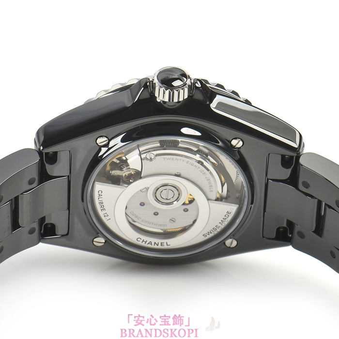 シャネルJ12時計メンズ 自動巻き 38MM H5697