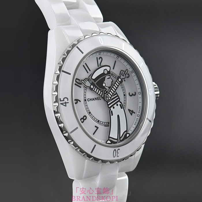 シャネルマドモアゼル J12 自動巻きラ パウザ 38MM H7481