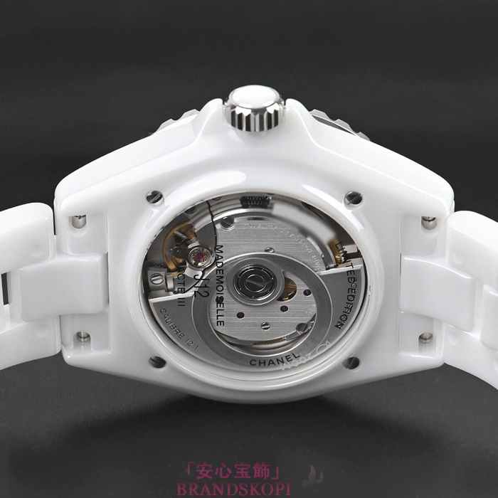 シャネルマドモアゼル J12 自動巻きラ パウザ 38MM H7481