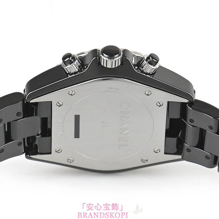シャネルJ12時計メンズ 自動巻き クロノグラフ H2419
