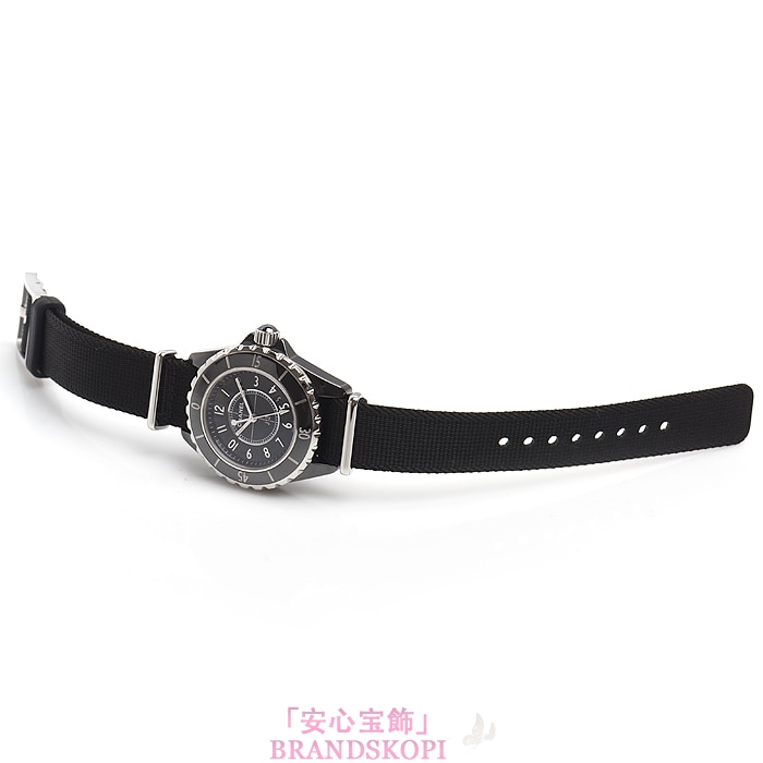 シャネルJ12時計レディース クォーツ G.10 GLOSS H4657